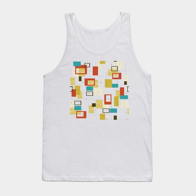 Mid Century Modern 2 Tank Top by Makanahele